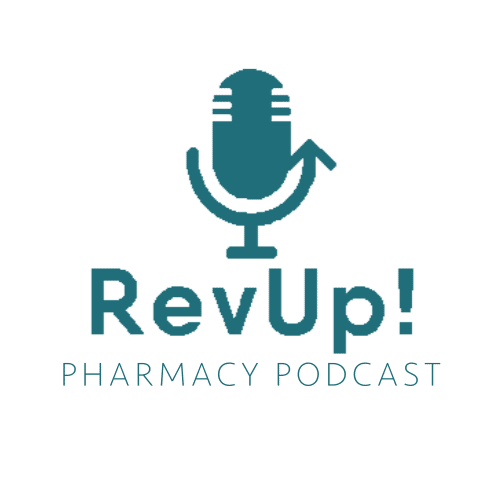 RevUp! Pharmacy Podcast logo